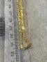 Комплект златен синджир и гривна Кралска плетка 14карата, снимка 3