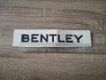 Bentley Бентли черен надпис емблема, снимка 5