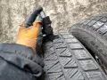 2бр.зимни гуми BRIDGESTONE 235 65 17 DOT19 цена за брой, снимка 3