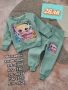 Детски ватирани комплекти Балерина Капучина в зелено, за момиченца от 3г до 8г , снимка 2