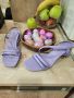  Дамски сандали в бледо лилав цвят, снимка 2