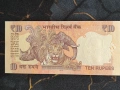 Банкнота - Индия - 10 рупии UNC | 2012г., снимка 2