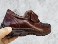  Мъжки обувки с лепенка велкро и шито ходило., снимка 4