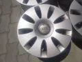 Оригинални джанти 16 цола 5×112mm за АUDI A3 A4 A5 A6 Комплект с оригинални капачки!, снимка 11