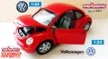 VOLKSWAGEN New Beetle Majorette 1:24, снимка 1