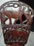 античен африкански стол, снимка 5