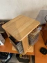 Ретро въртяща се етажерка за CD от МАСИВНО дърво + подарък 60 диска Описание:, снимка 1