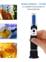 Рефрактометър за влага на мед 10 -30% влажност водно съдържание мед, снимка 1