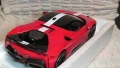 Мeталнa koличкa Ferrari SF90 Stradale ,1:18, снимка 5