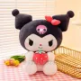 Голяма плюшена играчка Кити Куроми, Hello Kitty Kuromi плюшена играчка, 45см, снимка 3