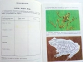 Биология учебна тетрадка 7.клас - 1982г, снимка 4