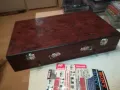 КРАСИВА ДЪРВЕНА КУТИЯ С КАПАК И ЧЕКМЕДЖЕ 1205252001LCHERY, снимка 3