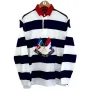 polo ralph lauren Rare Cross flag navy striped polo - страхотна мъжка блуза S, снимка 1