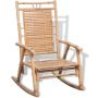 vidaXL Люлеещ се стол, бамбук（SKU:41894, снимка 1 - Столове - 45360439