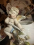 Sitzendorf Germany  Circa 1904 - “Вазата с херувима” Код P2179, снимка 14