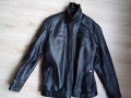 мъжко зимно кожено яке с подплата, еко кожа, изкуствена кожа, снимка 1