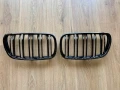 Решетки Бъбреци за БМВ BMW X3 E83 2007-2010 Черен Гланц Двойни, снимка 2