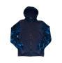 Nike Royal Blue Camo Zip Hoodie, снимка 1