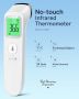 Нов Инфрачервен безконтактен термометър с аларма памет бързо измерване , снимка 2