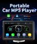 Универсално 7-инчово автомобилно радио Мултимедиен видео плейър Безжичен Carplay и безжичен Android , снимка 8