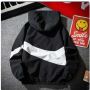Men's Streetwear Hip Hop Jackets Warm Windbreakers Zipper Hooded Oversized Coat Casual Harajuku , снимка 2