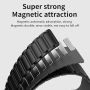 BELIYO Сменяема силиконова магнитна каишка за Apple Watch, съвместима с iWatch SE/SE2/8/7/6/5/4/3/2, снимка 3