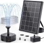 Нова водна помпа 4W соларен фонтан POPOSOAP с филтър за градина и поилка, снимка 1