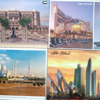 Пощенски картички -Абу Даби, снимка 2 - Колекции - 45072032