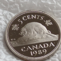 Лот монети 12 броя Канадски долари, центове непипани мат гланц перфектно състояние 42640, снимка 6 - Нумизматика и бонистика - 45020887