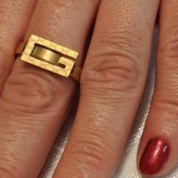 Уникален пръстен от медицинска стомана, снимка 4 - Пръстени - 45753904