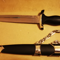 Немски кортик, нож сс реплика , снимка 4 - Антикварни и старинни предмети - 44989475