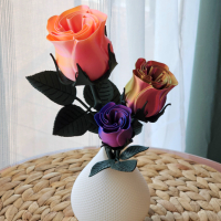 Ръчно изработени ароматни Рози от Био пластмаса, снимка 1 - Декорация за дома - 45034230