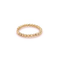 Златен дамски пръстен 0,98гр. размер:47 14кр. проба:585 модел:23682-3, снимка 1 - Пръстени - 45735485