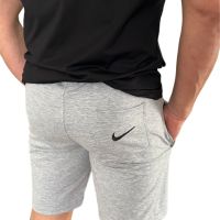 Памучни сиви къси панталони Nike и Under Armour , снимка 2 - Спортни дрехи, екипи - 44303369