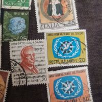 Лепени пощенски марки от Италия, Германия, Япония, Швейцария. , снимка 5 - Филателия - 45202996