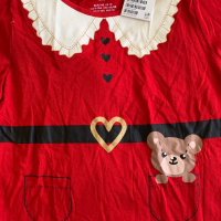 Червена нова блузка H&M, снимка 2 - Детски Блузи и туники - 44992654