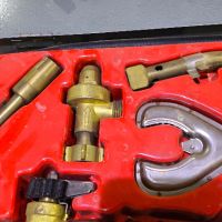 Газова горелка Virax с аксесуари пълен комплект, снимка 5 - Други инструменти - 45482158