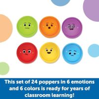 Нов Цветни Фиджет Играчки за Емоции - Комплект от 24 за Деца Learning Resources, снимка 4 - Образователни игри - 45469185
