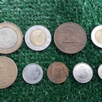 лот от 9 различни монети Мексико, снимка 1 - Нумизматика и бонистика - 45286072