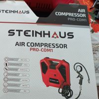 Продавам Безмаслен въздушен компресор Steinhaus Start, снимка 3 - Компресори - 45116351