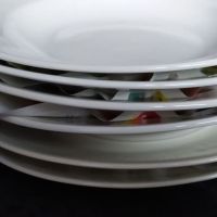 Пет вида бели чинии Номерирани на снимки, снимка 12 - Чинии - 45403039