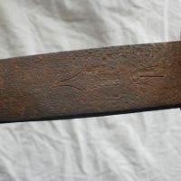 Самурайски меч стар и с надпис сабя, снимка 3 - Ножове - 45325665