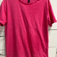 Розова тениска , снимка 5 - Тениски - 45039019