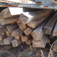 дървени греди -употребявани на 4 м.л., снимка 2 - Строителни материали - 45445743