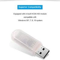 Безжичен USB HID Bluetooth 2.0 адаптер WitMotion, HID технология, чип HC-06 , снимка 3 - Друга електроника - 45210702