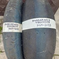 Dunlop kr сликове гуми за мотор 190/55/17 & 120/70/17, снимка 1 - Гуми и джанти - 45023862