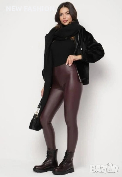 Разпродажба ✨ Дамски Кожен Клин с Лека Вата ✨, снимка 1