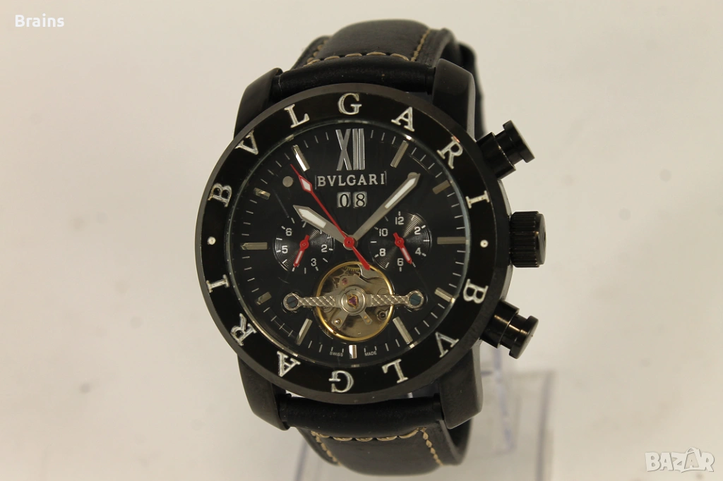 Мъжки Ръчен Часовник BVLGARI Automatic Tourbillon, снимка 1