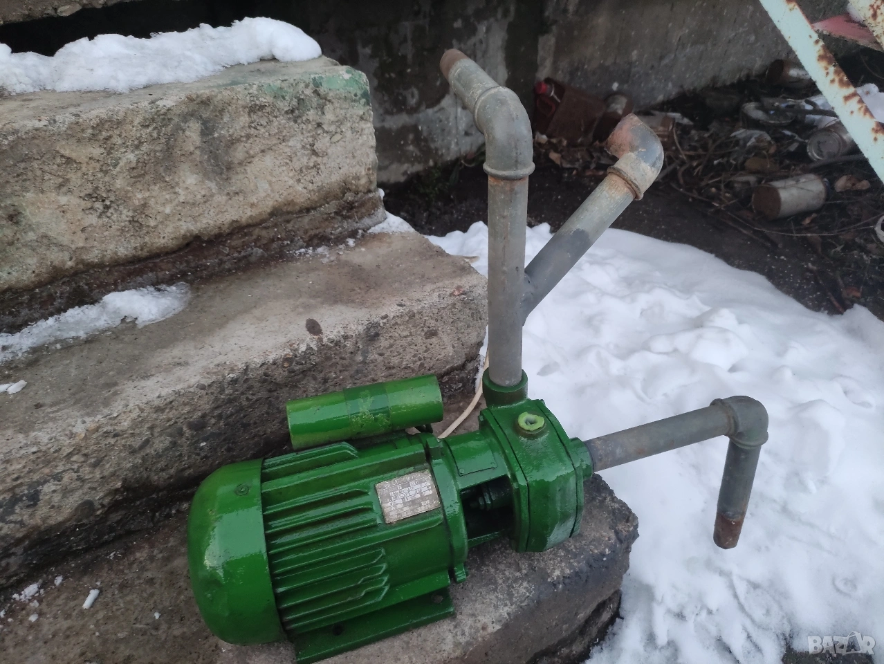 Водна помпа Вида (Елпром Троян) – 0.55 kW ​, снимка 1