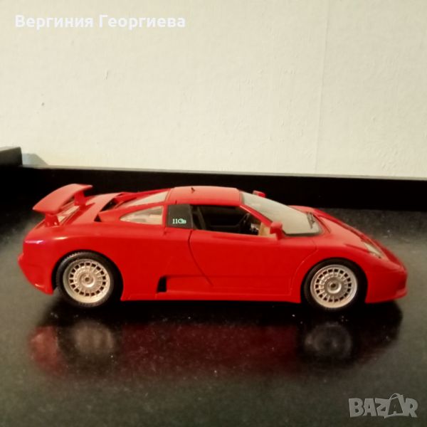 Умален модел Bugatti 1991год. 1:18, снимка 1